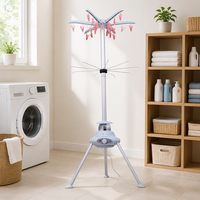 Sèche-linge électrique pliable 1000W 220V, chauffage PTC, machine de séchage portable en plastique