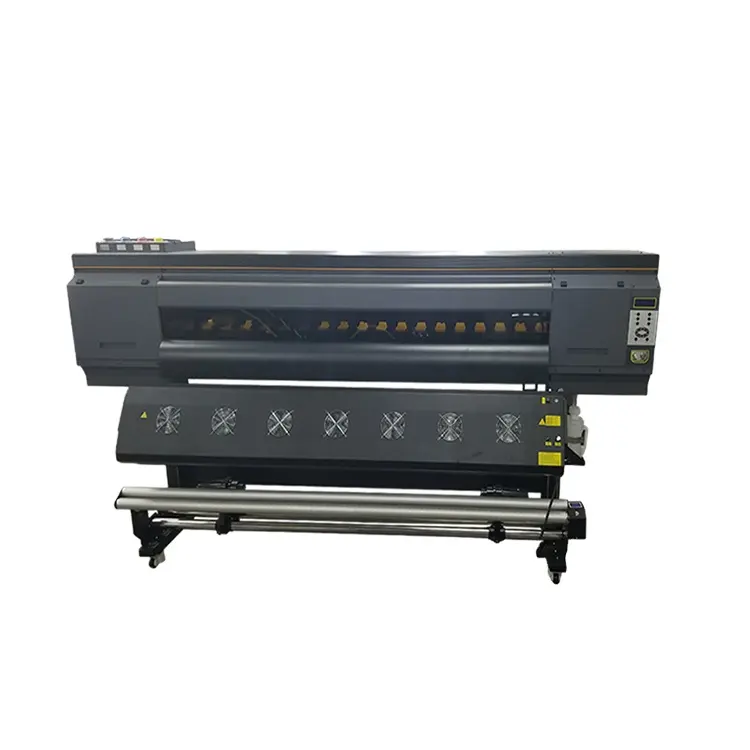 Best popular 1.6m/1.8m/3.2m sublimation textile printer with dual 5113/4720/I3200 four printhead for sublimation paper printing