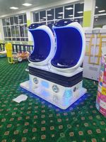 Cápsula Espacial VR 9D para Interiores, Simulador de Vuelo de Avión, Cine, Atracción de Entretenimiento para Centros Comerciales con Potencia de 4000W y Capacidad de 500kg