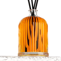 Grand flacon diffuseur de parfum en verre transparent de luxe de 1000 ml en stock avec bouchon