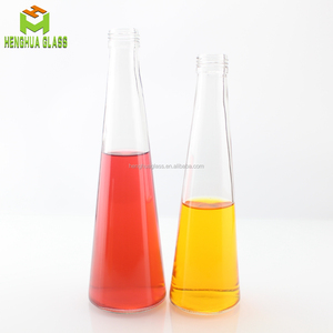 300ml 10oz 250ml côn loại Glass tinh thần chai nước trái cây rượu thực phẩm đồ uống Whisky Glass container chai với vít cap - Product Image 5