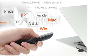 Trang Điều Khiển Từ Xa Thuyết Trình Powerpoint USB Không Dây 2.4GHz Bút Lật PPT Bút Trỏ Laser - Product Image 4