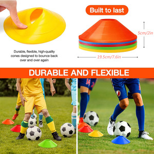 Dischi Colorati per Allenamento Sportivo, Coni Segnaposto per Calcio e <span class=keywords><strong>Fitness</strong></span>, Vendita all'Ingrosso - Product Image 3