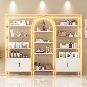 Exhibidores de Cosméticos de Lujo 2025, Precio de Fábrica, con Logotipo Personalizado, con Luz, para Tiendas de Maquillaje - Product Image 1