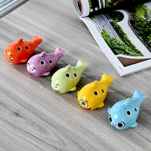 Vente en gros pas cher Mignon Petite Baleine Hippo Ocarina 6 Trous Alto Ac Tone Enfants Débutant Flûte Six Trous Souvenir Touristique - Product Image 4
