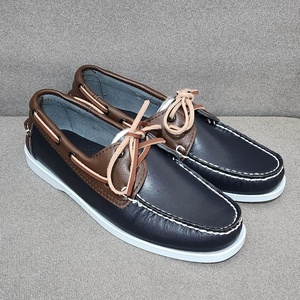 Mocassins d'hiver souples en cuir de vache marron marine Evergreen pour hommes, respirants, anti-odeur, antidérapants, style pieds nus, pour la navigation - Product Image 3