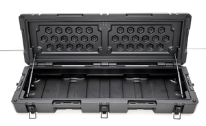 กล่องเก็บสัมภาระบนหลังคารถยนต์แบบโรโตโมลด์ 88 ลิตร ดีไซน์สปอร์ต สำหรับกิจกรรมกลางแจ้ง  พร้อมแร็คเก็บของท้ายรถ  กระเป๋าเก็บสัมภาระ  สำหรับรถยนต์ออดี้ - Product Image 2