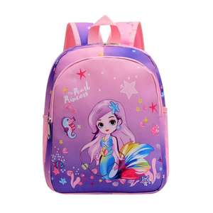 Zaino per bambini con cartoni animati di moda calda per bambini <span class=keywords><strong>Anime</strong></span> con sirena per studenti <span class=keywords><strong>scuola</strong></span> materna - Product Image 6