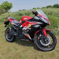 Moto électrique haute puissance 72V 3000W 5000W, moto électrique de course haute vitesse, véhicule électrique de course sur route