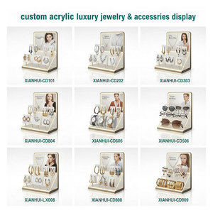 Espositore da banco personalizzato per farmacia, vetrina espositiva per farmacia, espositore superiore in acrilico per bustine, per la vendita al dettaglio - Product Image 4