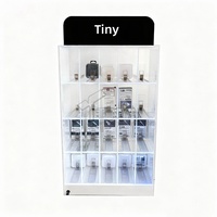 Supports d'affichage lumineux en acrylique, vitrines pour accessoires de téléphonie mobile, supports pour casques Bluetooth, supports d'affichage pour drones
