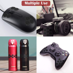 Adesivi per telefoni testurizzati gommati nastro antiscivolo per mouse da gioco con assorbimento del sudore pretagliato - Product Image 5