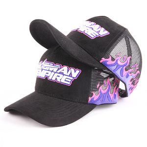 Groothandel Classic Custom <span class=keywords><strong>Design</strong></span> Uw Eigen Strass Logo Baseball Cap 5 Panel Gorras Mesh Suède <span class=keywords><strong>Trucker</strong></span> Caps Hoeden - Product Image 2