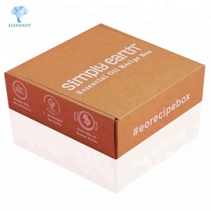 Custom Color Printing Reliable Folding Kraft Paper Cheap Essential Oil <b>Box</b> - Product Image 1