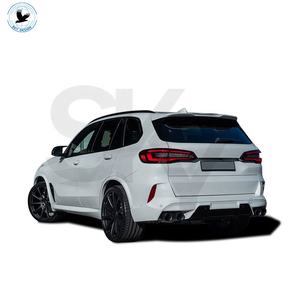 Nuevo Kit de Carrocería para <span class=keywords><strong>BMW</strong></span> <span class=keywords><strong>X5</strong></span> G05 2019-2021, Actualización al Estilo F95 X5M, Parachoques Delantero y Trasero, Pasos de Rueda, Escape - Product Image 2