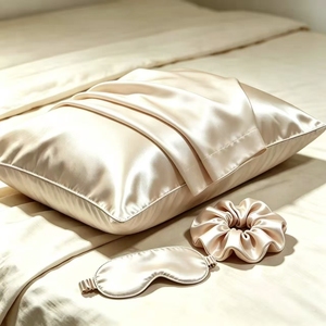 Juego de Fundas de Almohada de Seda de Morera 100% de Grado 6A, Hipoalergénicas, con Cierre - Product Image 3