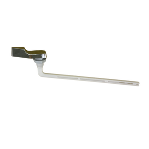 Poignée de réservoir de toilette de 9 pouces pour vannes de chasse d'eau Mansfield en chrome - Product Image 1