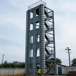 หอฝึกอบรมดับเพลิงเหล็กชุบสังกะสีแบบจุ่มร้อนสำหรับสถานีดับเพลิงและการฝึกอบรมกู้ภัย - Product Image 1