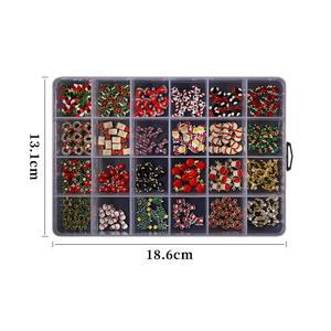 ร้อนขายใหม่24กริด<span class=keywords><strong>2021</strong></span>การออกแบบที่หรูหรา<span class=keywords><strong>ค</strong></span><span class=keywords><strong>ริ</strong></span><span class=keywords><strong>สมาส</strong></span>ต์ต้นไม้มนุษย์หิมะเครื่องประดับโลหะผสมผสม3D <span class=keywords><strong>เล็บ</strong></span>เสน่ห์ตกแต่ง - Product Image 5