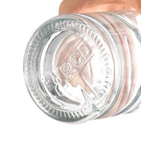 Bouteilles en verre cylindriques de petite capacité - Bouteilles de whisky de 750 ml, bouteilles de gin, bouteilles de vin vides, bouteilles de spiritueux étrangers