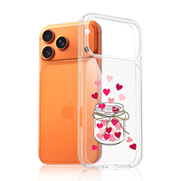 Coque de téléphone transparente souple anti-UV personnalisée en TPU pour iPhone 18 Pro, 18 Pro Max, 17, 16, 15