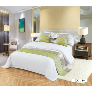 Fundas <span class=keywords><strong>de</strong></span> Cojín y Caminos <span class=keywords><strong>de</strong></span> <span class=keywords><strong>Cama</strong></span> <span class=keywords><strong>de</strong></span> Algodón Estilo Brocado con Patrón Geométrico Moderno y Minimalista para Hoteles, Restaurantes y Habitaciones - Venta al por Mayor - Product Image 6