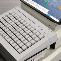Clavier USB programmable à 78 touches KB78, très vendu, pour systèmes de caisse enregistreuse et de point de vente