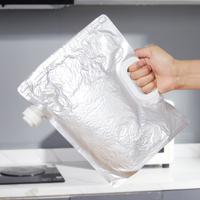 Sacs de conservation sous vide pour riz en aluminium de qualité alimentaire avec valve en plastique réutilisables, sacs anti-soleil pour la cuisine