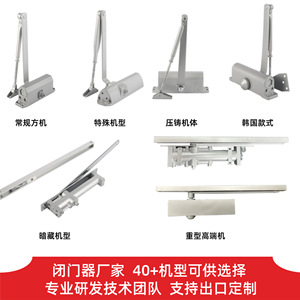 EN Hidden Door Closer CY-080 CY-081 CY-084 CY-086 Ultra Thin Narrow Door For 25-120kg Doors - Product Image 3