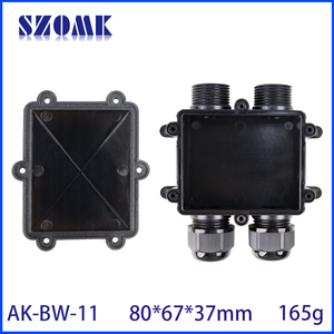 Commutateur 4 voies Boîtier électronique Boîte de jonction en plastique PC IP68 Fil coaxial Étanche Boîte de jonction de câble Boîtier de connexion - Product Image 2