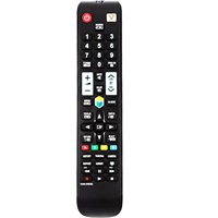 Télécommande de remplacement AA59-00638A compatible avec les téléviseurs Samsung AA59-00594A BN59-01178W BN59-01179A Smart TV 3D LCD LED HDTV QLED 4K UHD