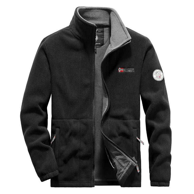 Flag Norwegian Fleece Brand Norwegian Brand Jacket Jacket With