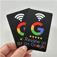 Offre Spéciale Carte de Visite Blanche en PVC Imprimable Double Face Surface Mate Puce NFC215 85.5x54mm Communication RFID 13.56MHz Étanche EXW