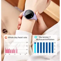 Jam Tangan Pintar KT77 Bluetooth Panggilan Telepon Tahan Air Olahraga Kebugaran Monitor Detak Jantung Gelang Asisten Suara Jam Tangan Pintar Wanita Pesan