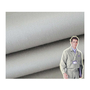 Hàng Có Sẵn Vải Dệt Chéo Cvc 60% Cotton 40% <span class=keywords><strong>Polyester</strong></span> 3/1 Vải Bảo Hộ Lao Động Chống Nhăn Chống Mài Mòn - Product Image 1