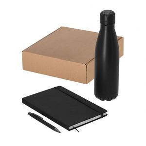 Nuevo Cuaderno Promocional de PU con Espiral, Diario, Bloc de Notas con Bolígrafo y Botella de Acero Inoxidable, Caja de Regalo para Oficina y Negocios - Product Image 1