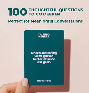 Tarjetas de Conversación Talking Hearts - Juego de Cartas para Parejas para Citas Nocturnas y Aventuras de Viaje, 200 <span class=keywords><strong>Preguntas</strong></span> y 2 Cartas Sorpresa - Product Image 4