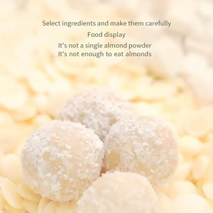 Màu xanh lá cây tự nhiên sản phẩm sức Khỏe Bổ sung dinh dưỡng protein hạnh nhân ngọt ngào văn phòng đồ ăn nhẹ hạnh nhân thực phẩm hạnh nhân quả bóng - Product Image 4