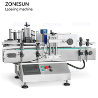 Laizonnesun — étiqueteuse automatique pour bouteilles rondes, Machine de dépose de bagage pour pot en verre, verre, autocollant, pour bouteille de vin, ZS-TB150