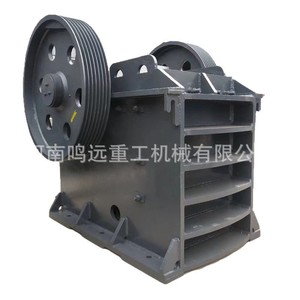 Concasseur à mâchoires pour usine de sable et de pierre, capacité maximale 15t/h, moteur haute rigidité, type moteur AC, couleur noire - Product Image 5