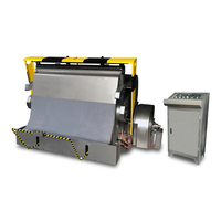 Machine de découpe et de pliage industrielle manuelle ML2200 pour carton ondulé, idéale pour les boîtes d'emballage, les boîtes postales et les cartons pliables