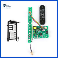 Porte-serviettes intelligent PCBA avec panneau de contrôle de rail chauffant électrique de contrôle de température pour salle de bain