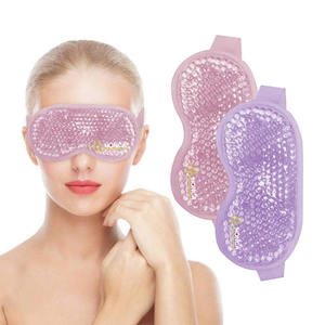 Hot Selling Adjustable Cooling <strong>Eye</strong> Mask Gel Cold <strong>Eye</strong> Packs Reusable <strong>Eye</strong> Ice <strong>Cooler</strong> <strong>Pads</strong> Hot Cold Bead Gel Ice Pack - Product Image 4