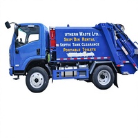 Camión Compactador de Basura SHACMAN HOWO 4X2 de 5000 Litros