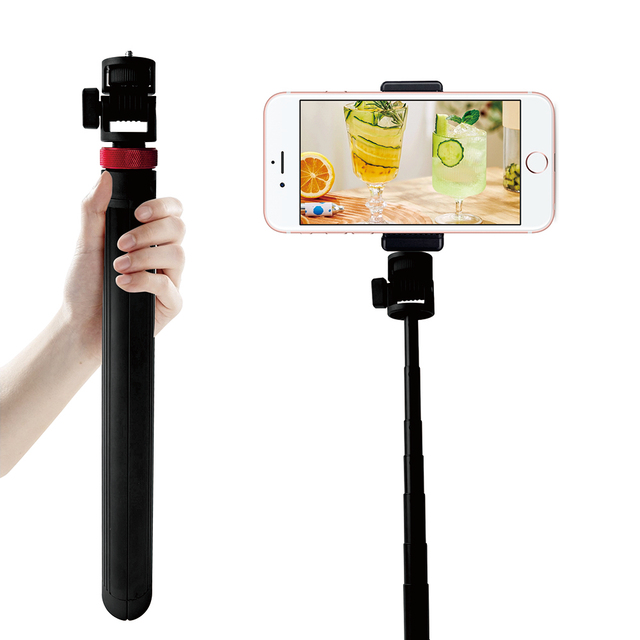 2M Quick Release Air Class Camera Tripod with Mount 1/4'' 180 Degree Wide Angle Rotation Support Phone Camera