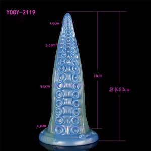 YOCY- 2119 Wholesale Deep Sea Tentacles Animal Penis <b>Dildo</b> Pictures Waterproof Soft Anal Sex Toys for Women - Product Image 6