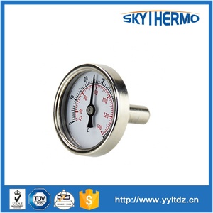 <span class=keywords><strong>Termometro</strong></span> Bimetallico D40mm con Cassa in Ferro o Acciaio Inox per Testare la Temperatura dell'Acqua, Ampiamente Utilizzato in HVAC <span class=keywords><strong>Termometro</strong></span> Metallico 0-120°C - Product Image 2