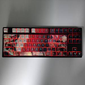 Anime Thăng Hoa Tùy Chỉnh Keycaps PBT Anh Đào Và Maple Cho Kamisato Ayaka Hu Tao Bàn Phím Cơ Khí Với Độc Đáo Keycap - Product Image 3
