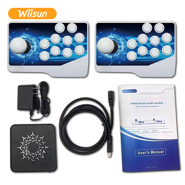Wireless Retro 4K HD TV Game Console Arcade Box with 10000 Games 8GB Memory 2-Player Support for PS1/N64 US/EU/UK/AU Plugs
