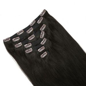 Extensions de cheveux vierges chinois 100% Remy de haute qualité, invisibles, double trame, double trame, sans couture, à clips, lisses et soyeuses - Product Image 2